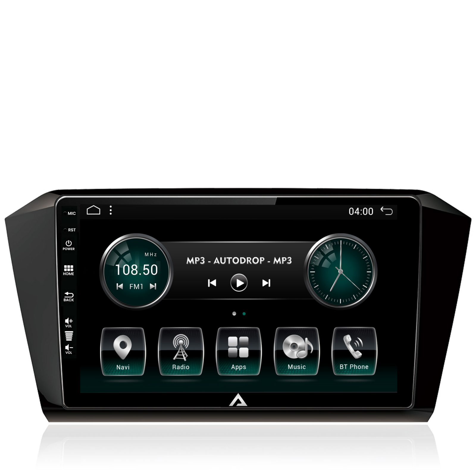 Navigatie Volkswagen Passat B8, Android 12, A-Octacore / 2GB RAM + 32GB ROM, 10.1 INCH - AD-BGA10002+AD-BGRKIT037