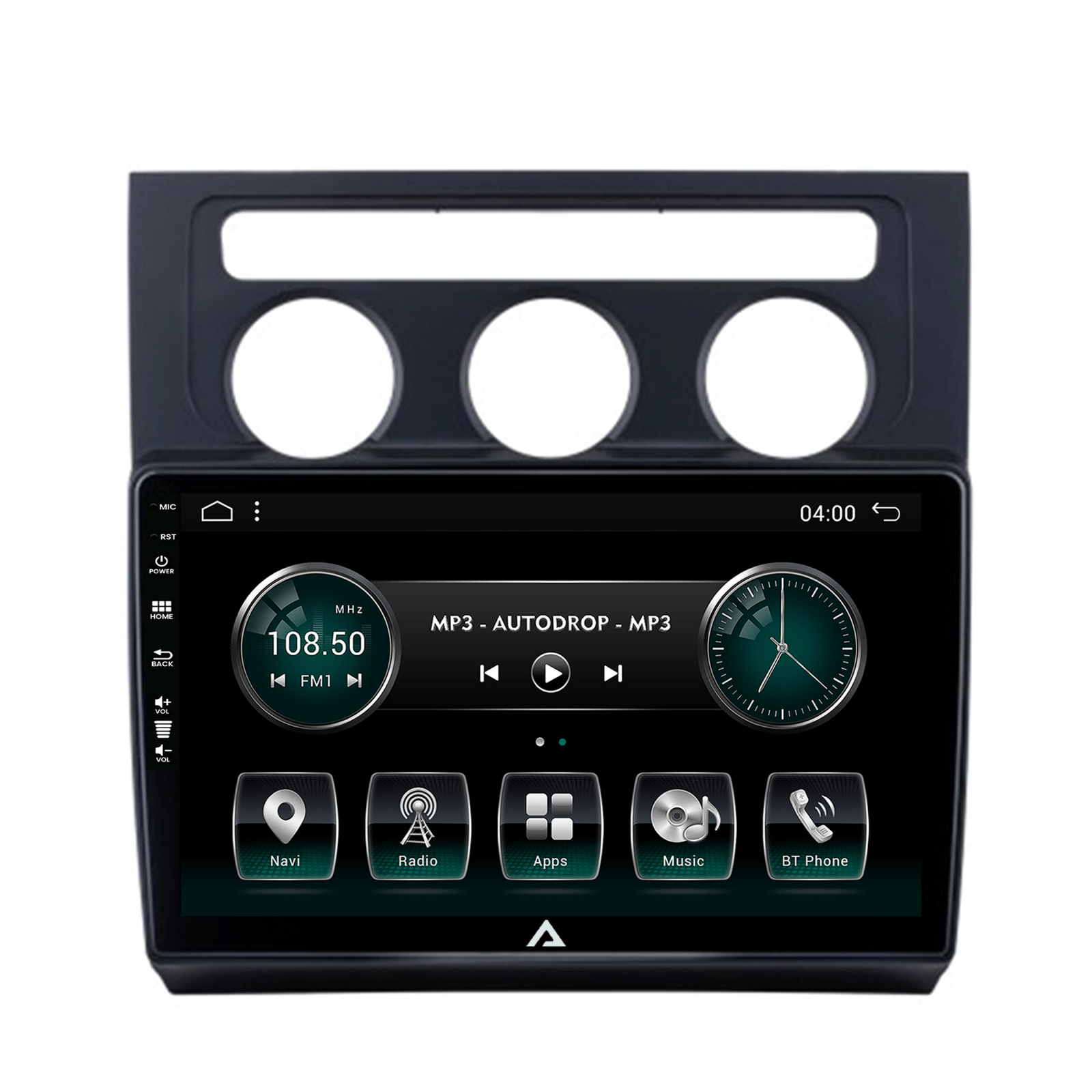 Navigatie Volkswagen Touran (2003-2010), Android 12, A-Octacore / 2GB RAM + 32GB ROM, 10.1 INCH - AD-BGA10002+AD-BGRKIT053