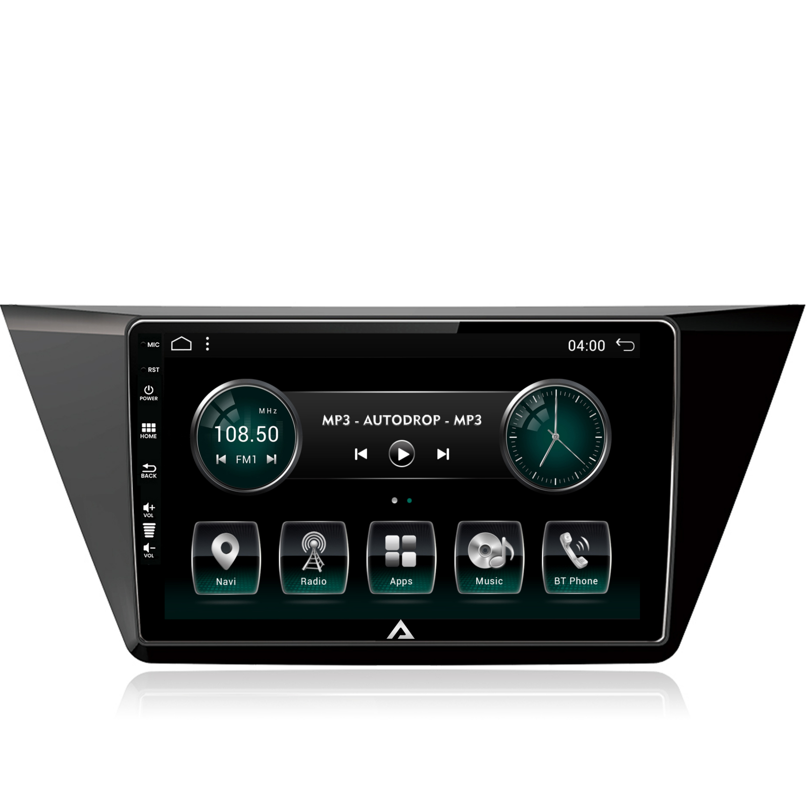 Navigatie Volkswagen Touran (2016+), Android 12, A-Octacore / 2GB RAM + 32GB ROM, 10.1 Inch - AD-BGA10002+AD-BGRKIT032